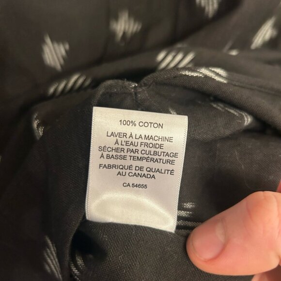 Eighteen Waits Black Patterned Men's Shirt - Picture 5 of 5